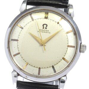 OMEGA 2445-2 Harfloater cal.354 Silver Dial Automatic Men's Watch_821273